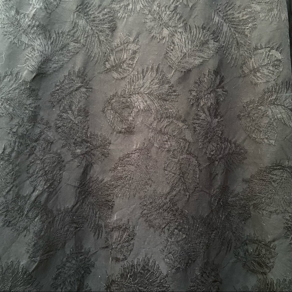 Vintage Black and White Botanical Jacquard Blazer 🌿 - Picture 9 of 11